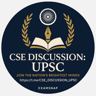 Логотип @cse_discussion_upsc - CSE Discussion : UPSC