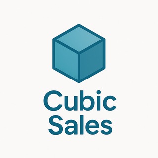 Логотип @cubicsales - Cubic Sales