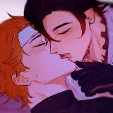 Логотип @cum_deda - 🏳‍🌈Яойное царство:>🏳‍🌈