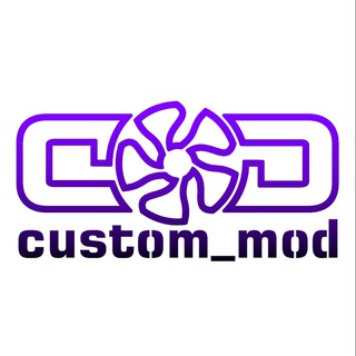 Логотип @custmod - Custom_MOD 📢