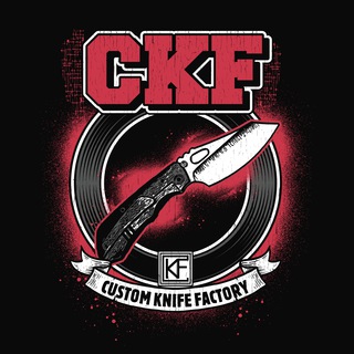 Логотип @customknifefactory - СКФ (CKF)