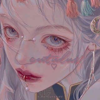 Логотип @cutegiff - cutuluv ♡