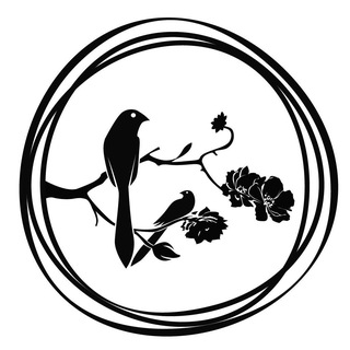 Логотип @cvety_i_pticy - Цветы и птицы. Антикварная мебель