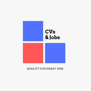 Логотип @cvsandjobs - CVs & Jobs