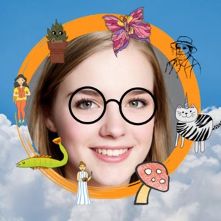 Логотип @cwriters - Вика и её буковки