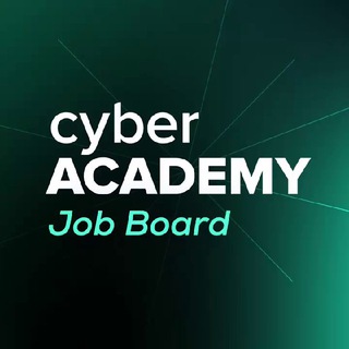 Логотип @cyberacademy_jobs - Cyber Academy // Job Board