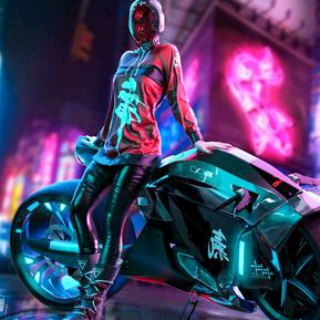 Логотип @cyberpunknoir - Киберпанк Cyberpunk