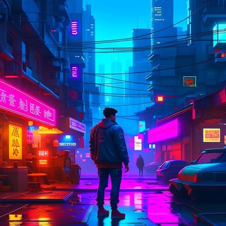 Логотип @cyberpunkvibe - Cyber Vibe