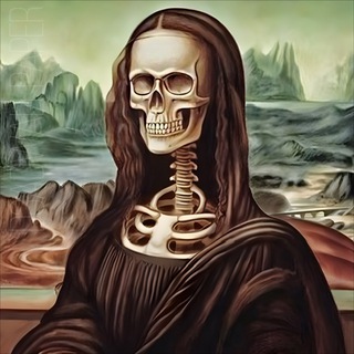 Логотип @d3adwallpaper - мёртвое искусство