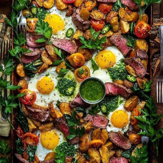 Логотип @da_edim - 🥩Тарелка Вкуса🍳 - Рецепты каждый день