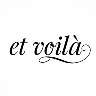 Логотип @da_haben_wir_es - et voilà - da haben wir's!