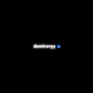 Логотип @dam1rovy1 - 🈳 - 𝗗𝗮𝗺𝗶𝗿𝗼𝘃𝘆𝘆