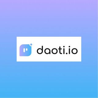 Логотип @daotiio_ru - Daoti.io RUS