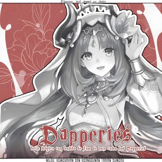 Логотип @dapperies - <⸼ ˚.𖣴 ​๋𝓓𐐼ׅໍ𝕡࣪𝗉ִ𝖾ᜒ𝕣𝗂๋𝖾֥꤫𝗌᮫ﹴ 𖡎. >