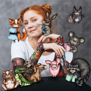 Логотип @dariagulenko - Бумажная Даша