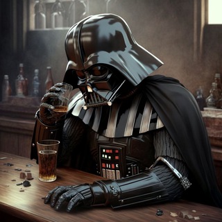 Логотип @dark_drunks - Мрачные алкаши