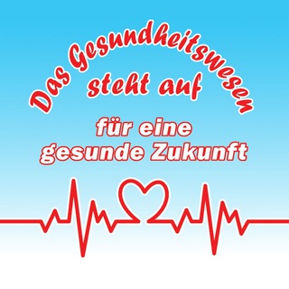 Логотип @dasgesundheitswesen - Das Gesundheitswesen steht auf