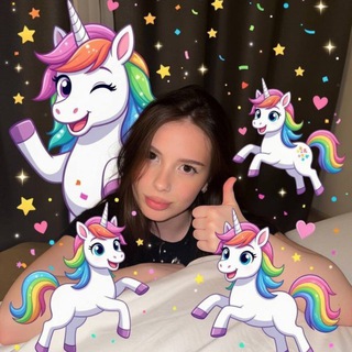 Логотип @dashulic_unicorn - дашулик юникорн