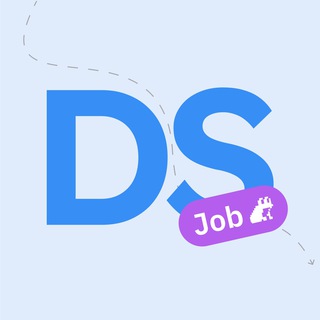 Логотип @datajob - Data jobs — вакансии по data science, анализу данных, аналитике, искусственному интеллекту