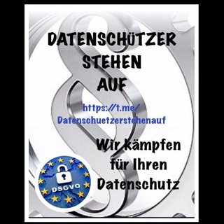 Логотип @datenschuetzerstehenauf - Datenschützer stehen auf
