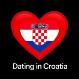 Логотип @dating_chat_croatia - Знакомства Наших в Хорватии 🇭🇷 Чат | Dating Croatia Chat