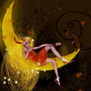 Логотип @datipinatarot - Таро типичной Девы