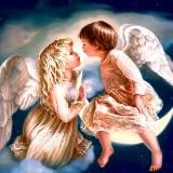 Логотип @day_angela - ДЕНЬ АНГЕЛА 🕊