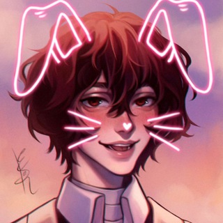 Логотип @dazaikastickers - ДаЗайка / БСД стикеры и эмодзи / BSD stickers and emojis