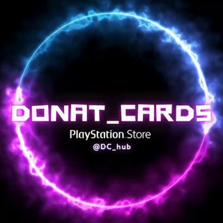 Логотип @dc_hub - Donat Cards | Игры и Подписки PS