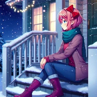 Логотип @ddllkk - скачать новеллу Doki Doki Literature Club