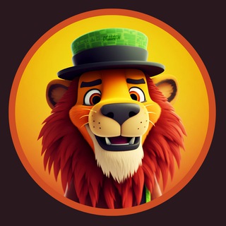 Логотип @de_learn - Learn German with Leo🦁