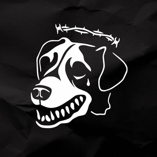 Логотип @deaddogs_barking - мертвых собак лай