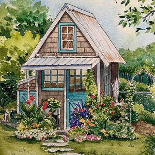 Логотип @decor_interyer - Грядочки: дача и огород