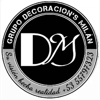 Логотип @decoraciones_milan - Decoracion's Milán Oficial