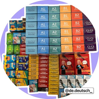 Логотип @dedeutschbuchekart - Deutsch-Bücher 📚