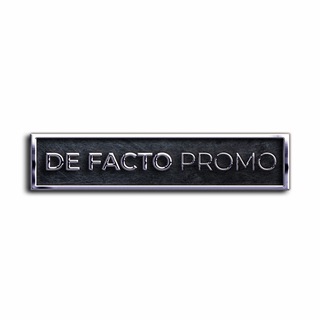 Логотип @defactopromo - DEFACTOPROMO
