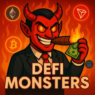 Логотип @defi_monsters - Defi Monsters👹