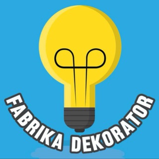 Логотип @dekorator_partner - FABRIKA DEKORATOR|Производство и поставка светильников💡