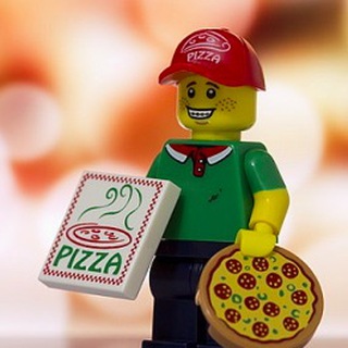 Логотип @delivery_man - Курьер