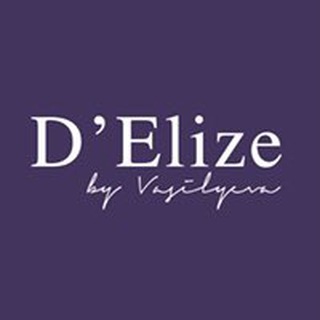 Логотип @delizerus - D’Elize by Vasilyeva