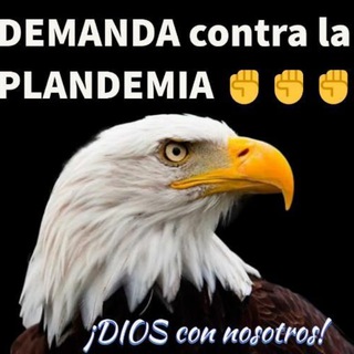 Логотип @demandacontralaplandemiacondios - DEMANDA contra la PLANDEMIA ¡DIOS con nosotros!® ✊✊✊