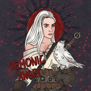 Логотип @demonic_angel666 - DEMONIC ANGEL