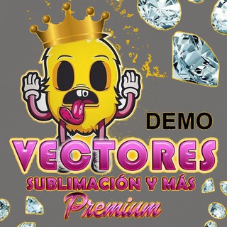 Логотип @demovectorvip - DEMO - VECTORES Y DISEÑO PREMIUM