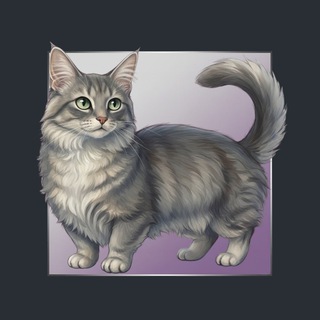 Логотип @denicscave - Deniс's Meme Cave 🟪