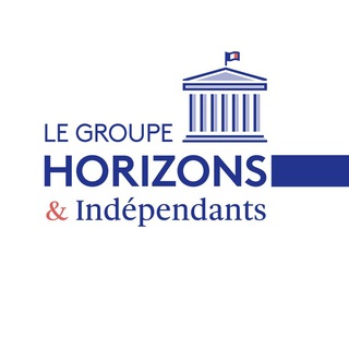 Логотип @deputeshorizons - Députés Horizons & Indépendants