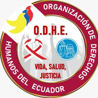 Логотип @derechosodheecuador - CANAL OFICIAL ODHE, VIDA SALUD Y JUSTICIA🇪🇨