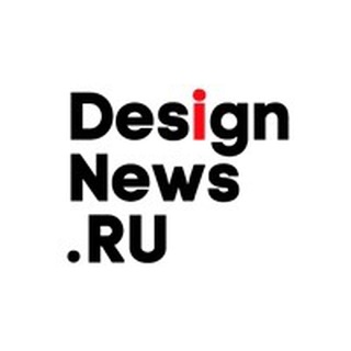 Логотип @designnews_ru - design news 💥