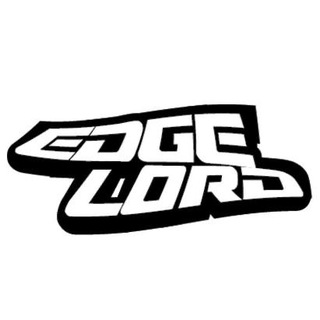 Логотип @designterror - EDGELORD