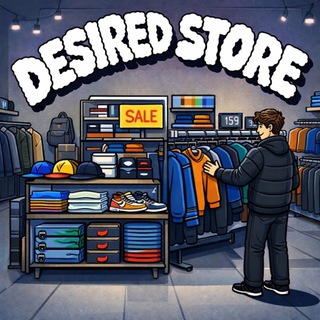 Логотип @desiredstore - DESIRED STORE ⚡️(МАГАЗИН ОДЕЖДЫ И ОБУВИ)