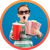 Логотип @deti_tv - 🍭 Дети TV 🍿